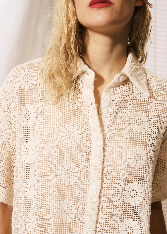 FRNCH - Vincenzo Top - Cream-FRNCH-treehaus
