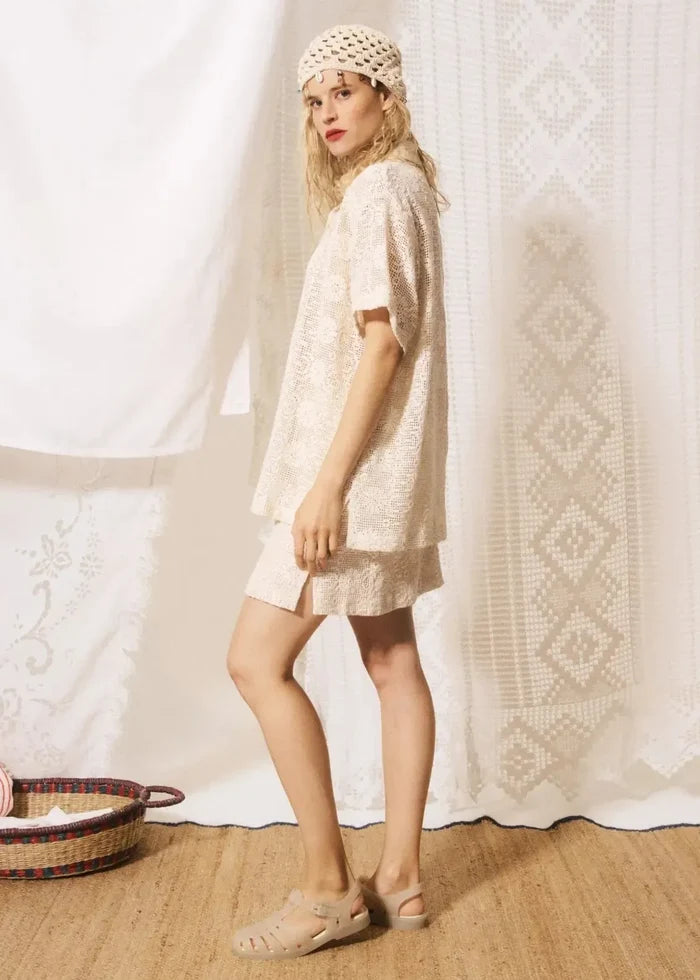 FRNCH - Vincenzo Top - Cream-FRNCH-treehaus
