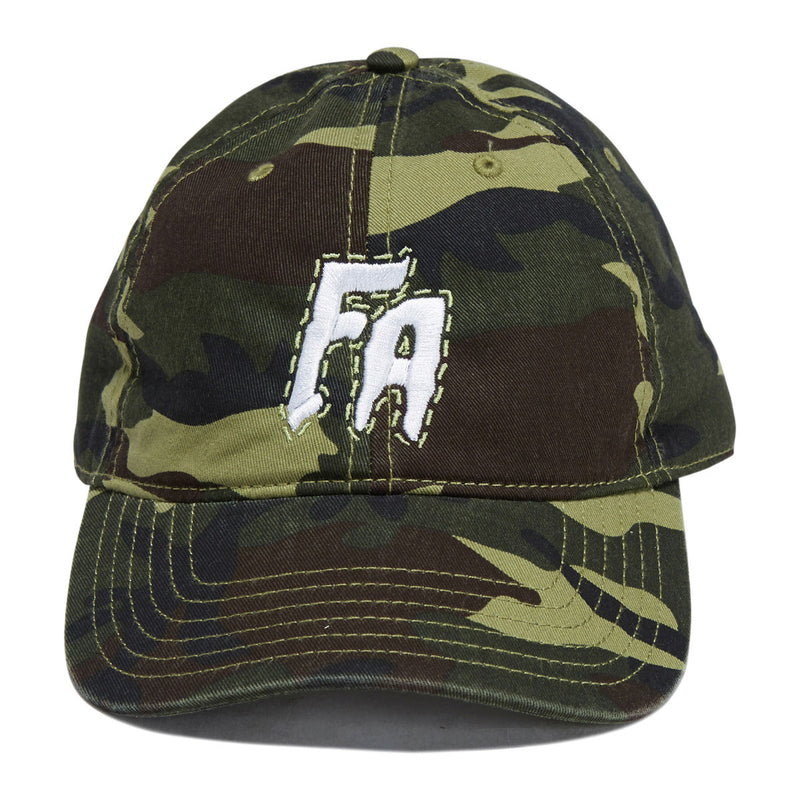 Fucking Awesome Camo Seduction Contrast Stitch 6 Panel Hat - Washed Camo
