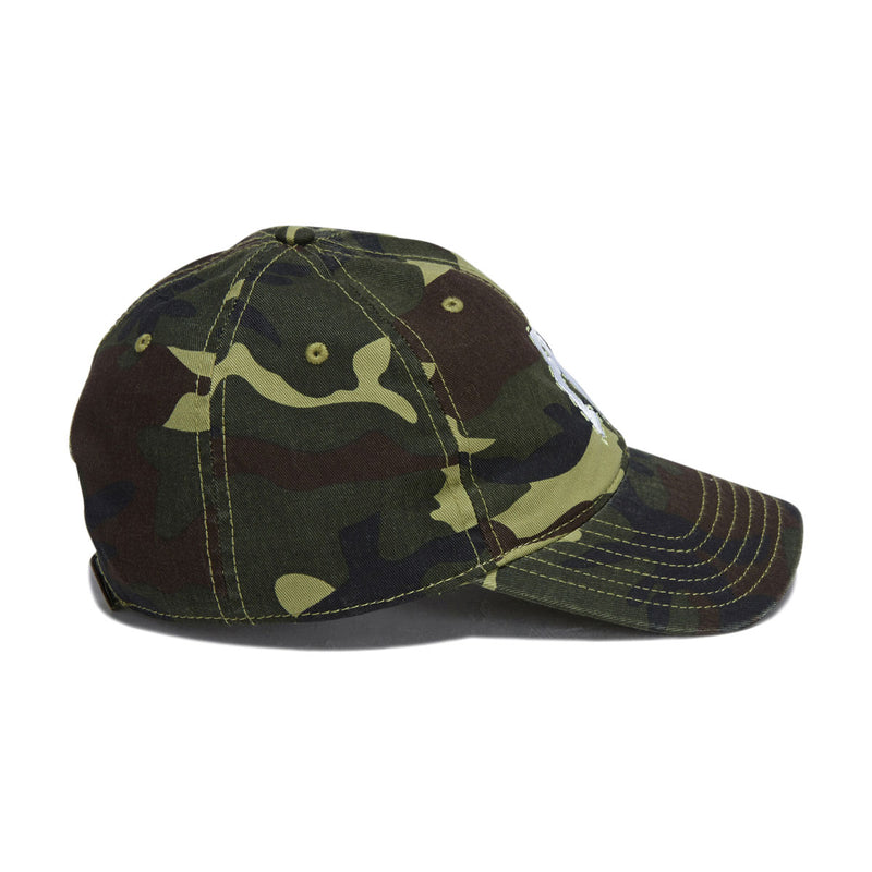 Fucking Awesome Camo Seduction Contrast Stitch 6 Panel Hat - Washed Camo