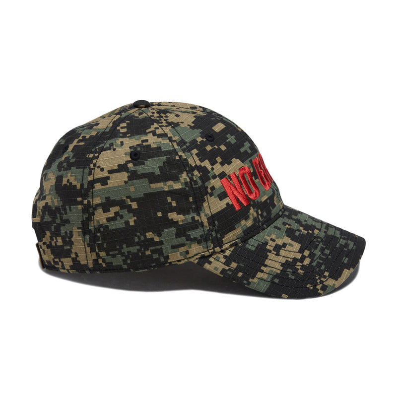 Fucking Awesome No Brain 6 Panel Snapback Hat - Camo