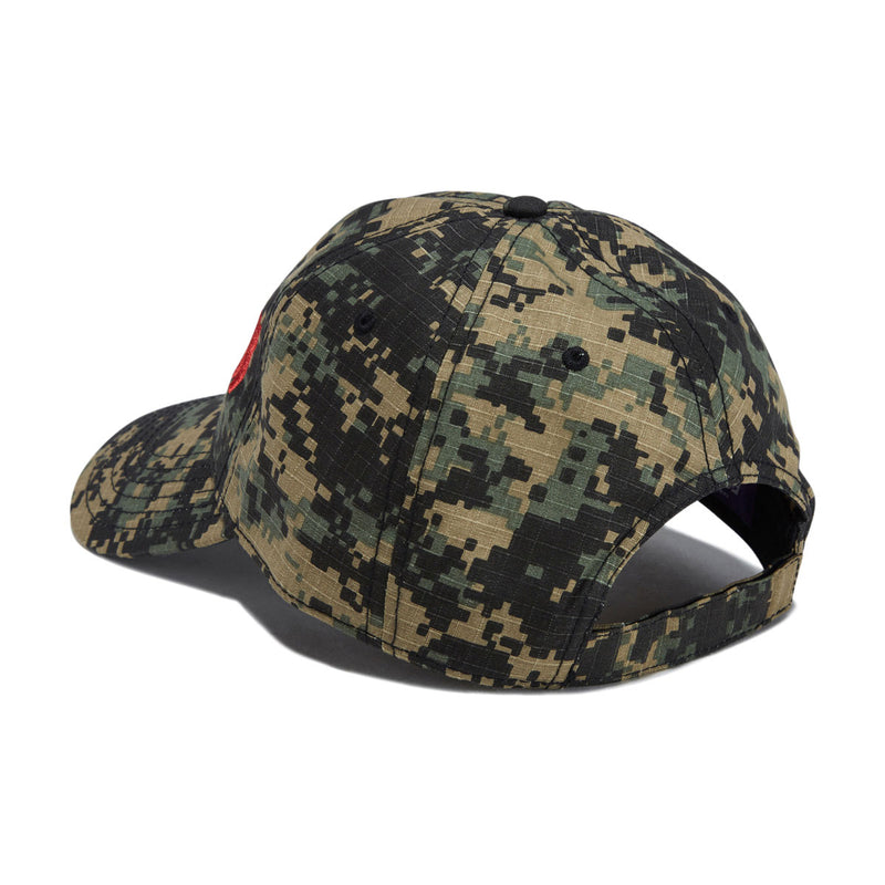 Fucking Awesome No Brain 6 Panel Snapback Hat - Camo