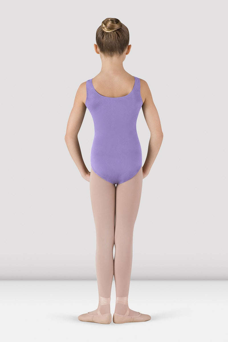 Girls Basic Round Neck Tank Leotard - BLOCH US