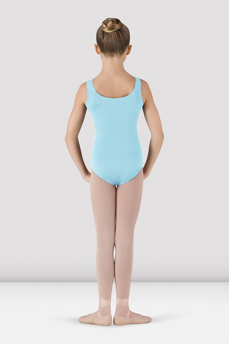 Girls Basic Round Neck Tank Leotard - BLOCH US
