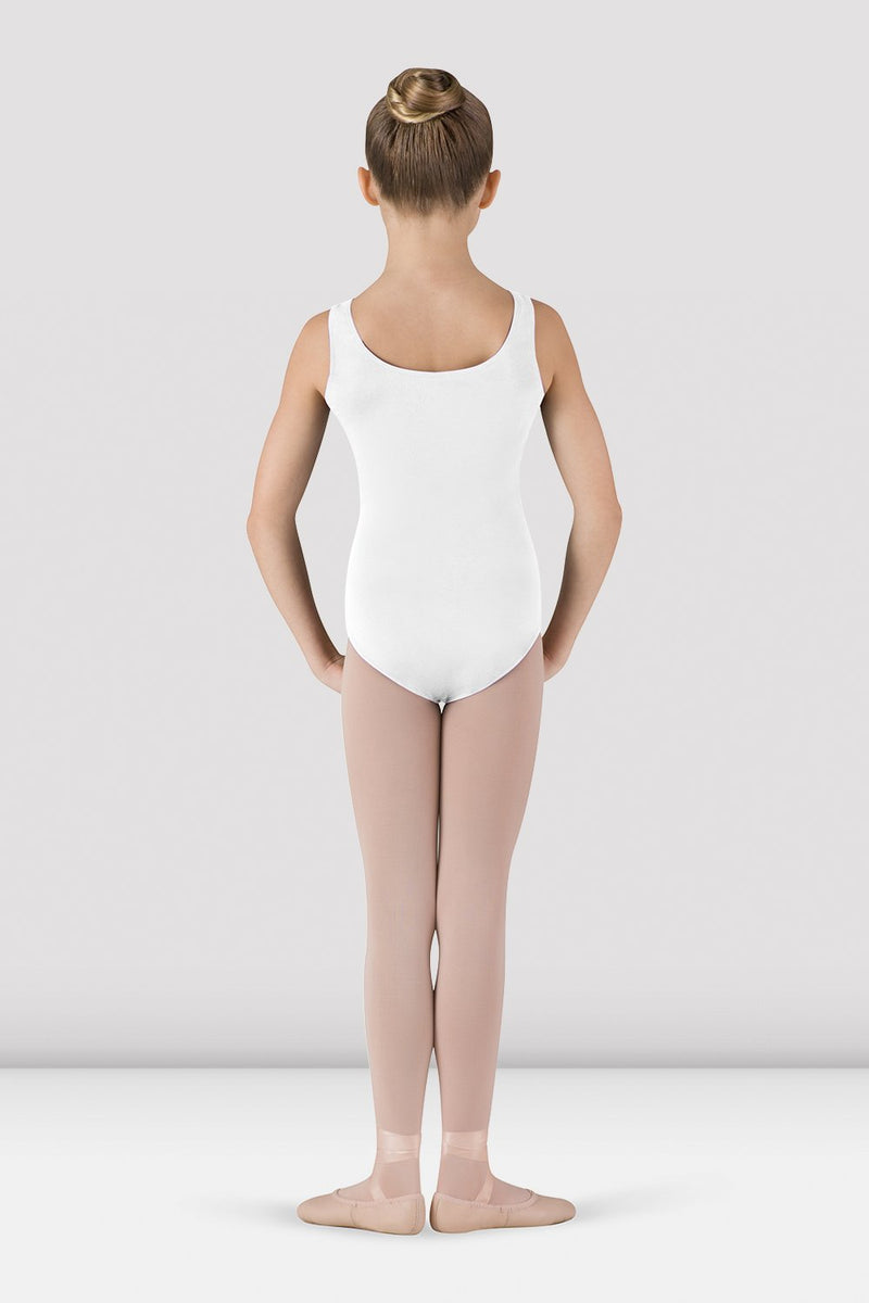 Girls Basic Round Neck Tank Leotard - BLOCH US