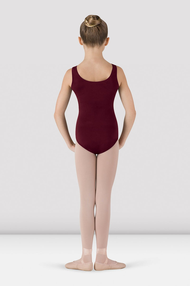 Girls Basic Round Neck Tank Leotard - BLOCH US