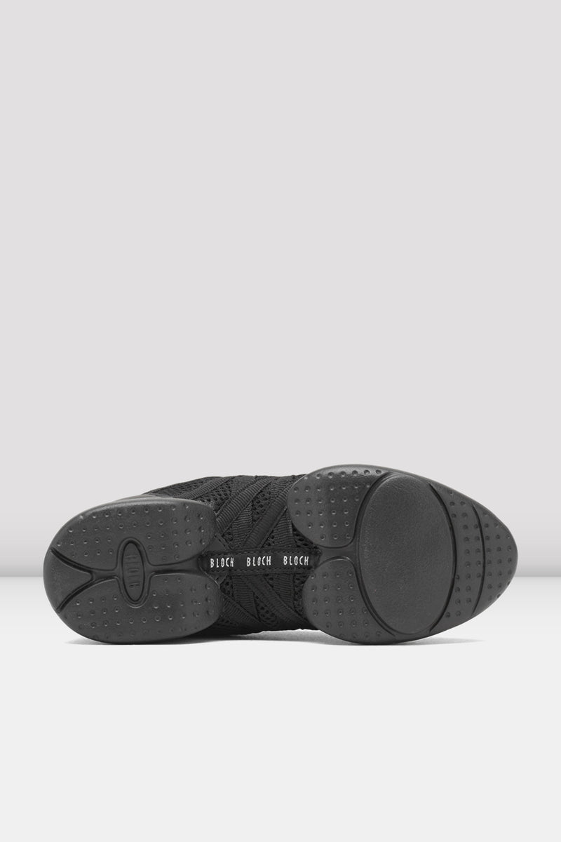 Girls Criss Cross Split Sole Dance Sneakers - BLOCH US