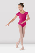 Girls Dujour Cap Sleeve Leotard - BLOCH US
