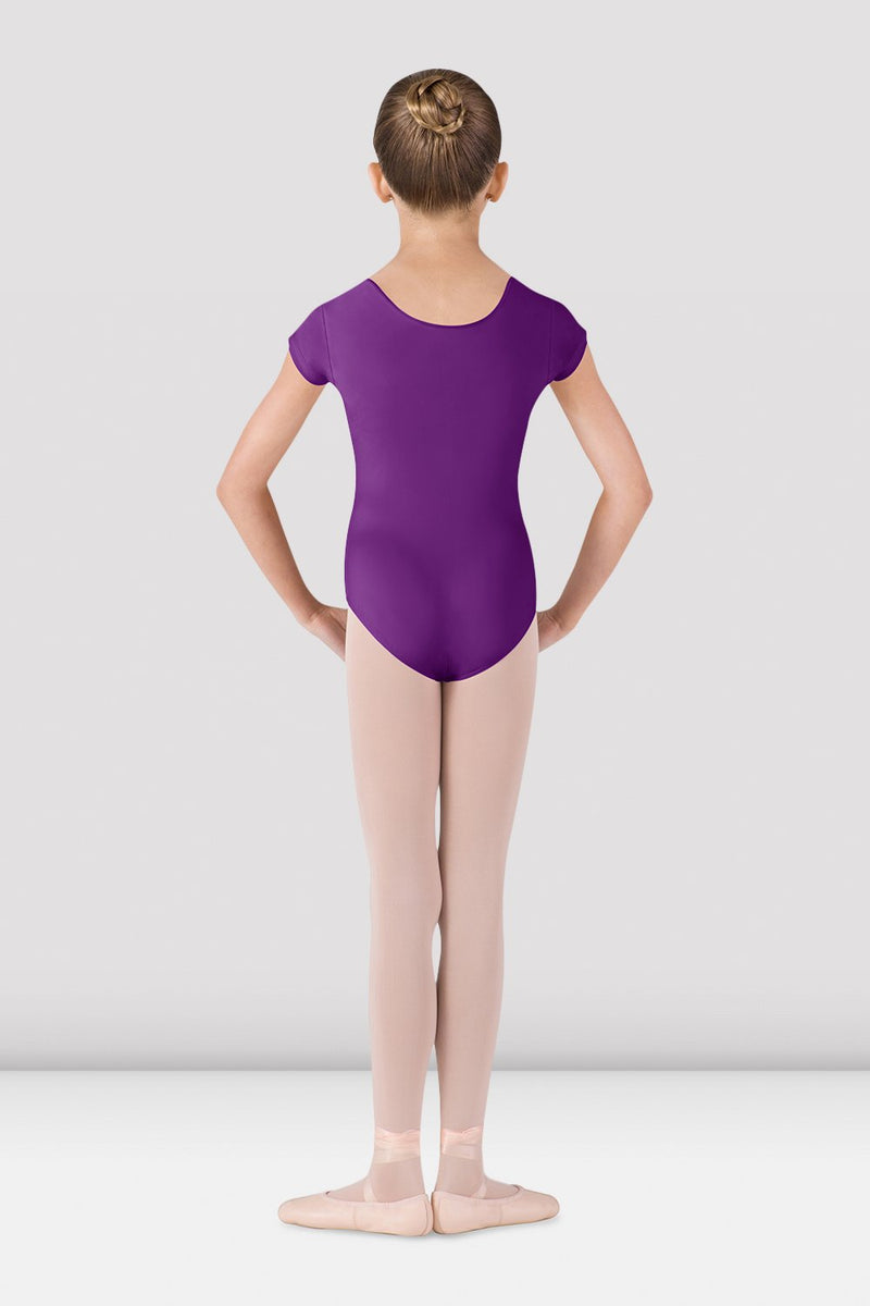 Girls Dujour Cap Sleeve Leotard - BLOCH US