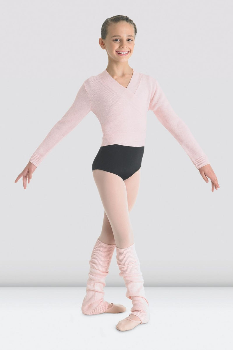 Girls Ella Cross Over Cardigan - BLOCH US