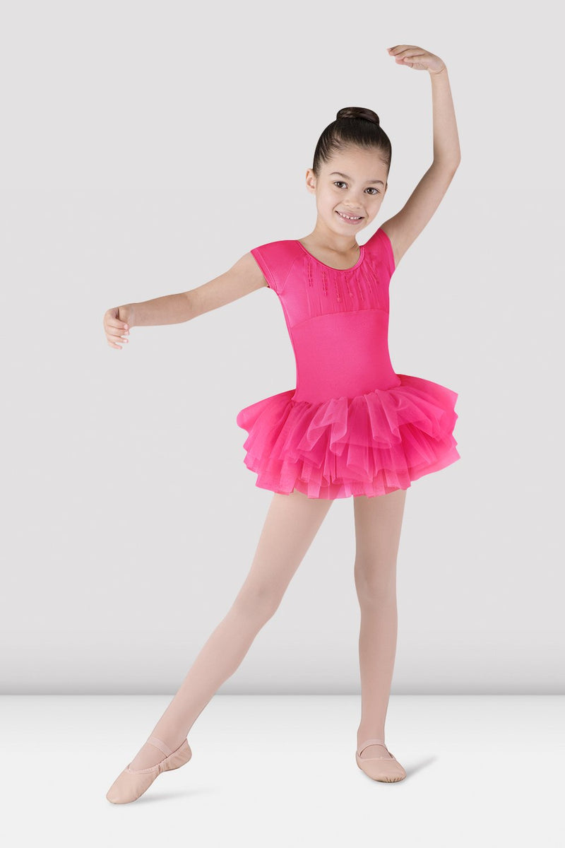 Girls Ife Heart Back Tutu Leotard - BLOCH US