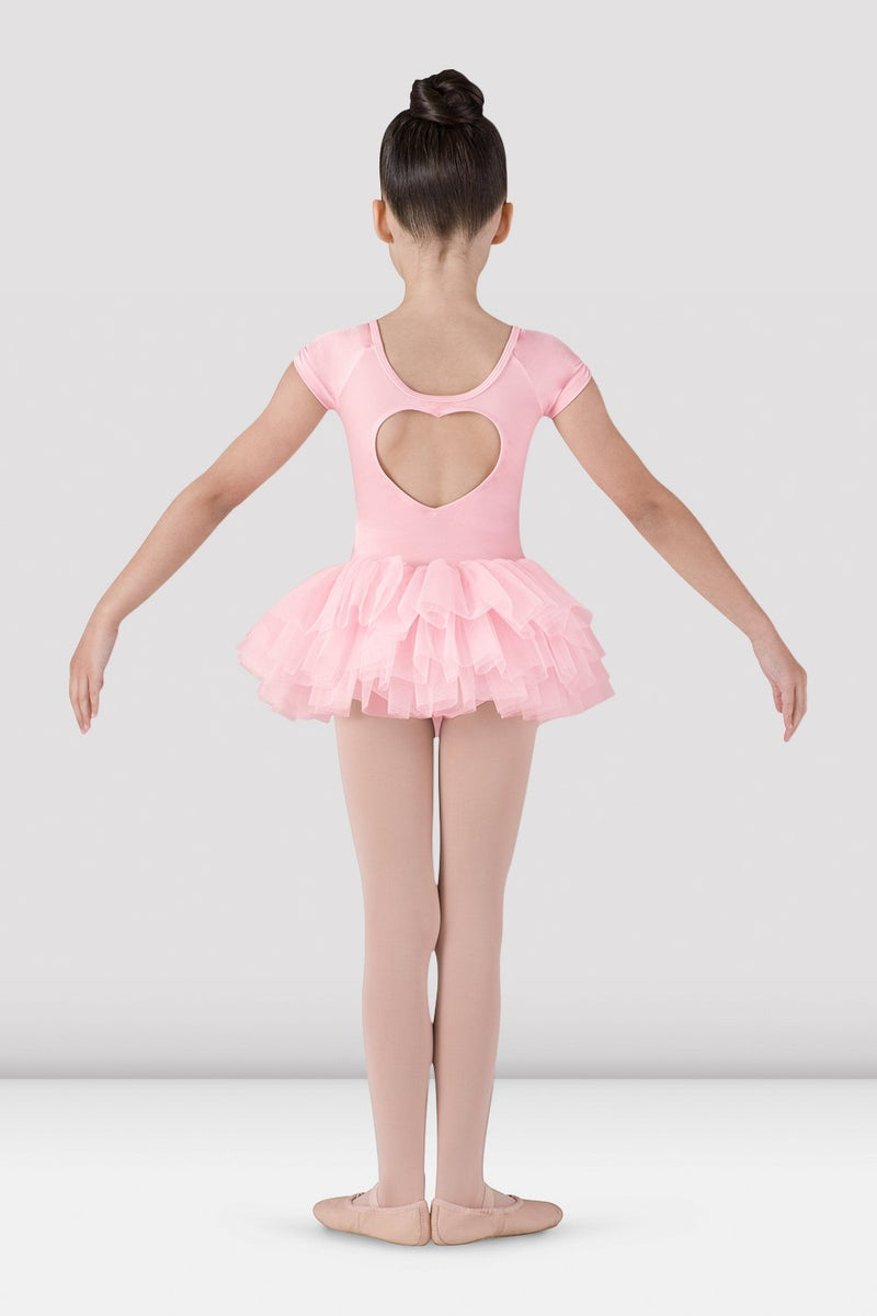 Girls Ife Heart Back Tutu Leotard - BLOCH US