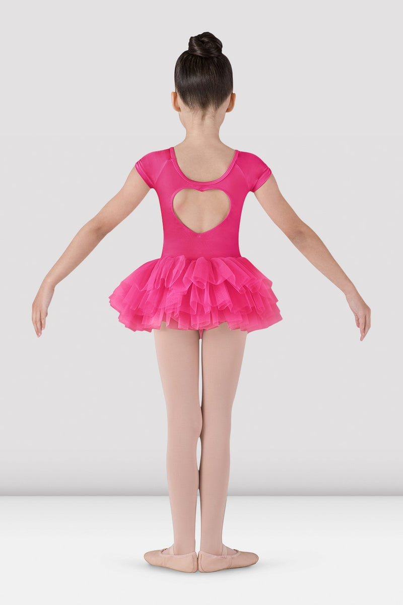 Girls Ife Heart Back Tutu Leotard - BLOCH US