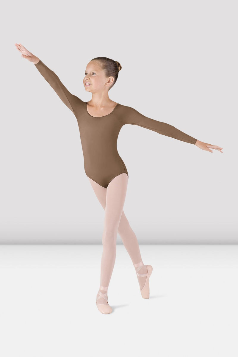 Girls Meglio Long Sleeve Leotard - BLOCH US