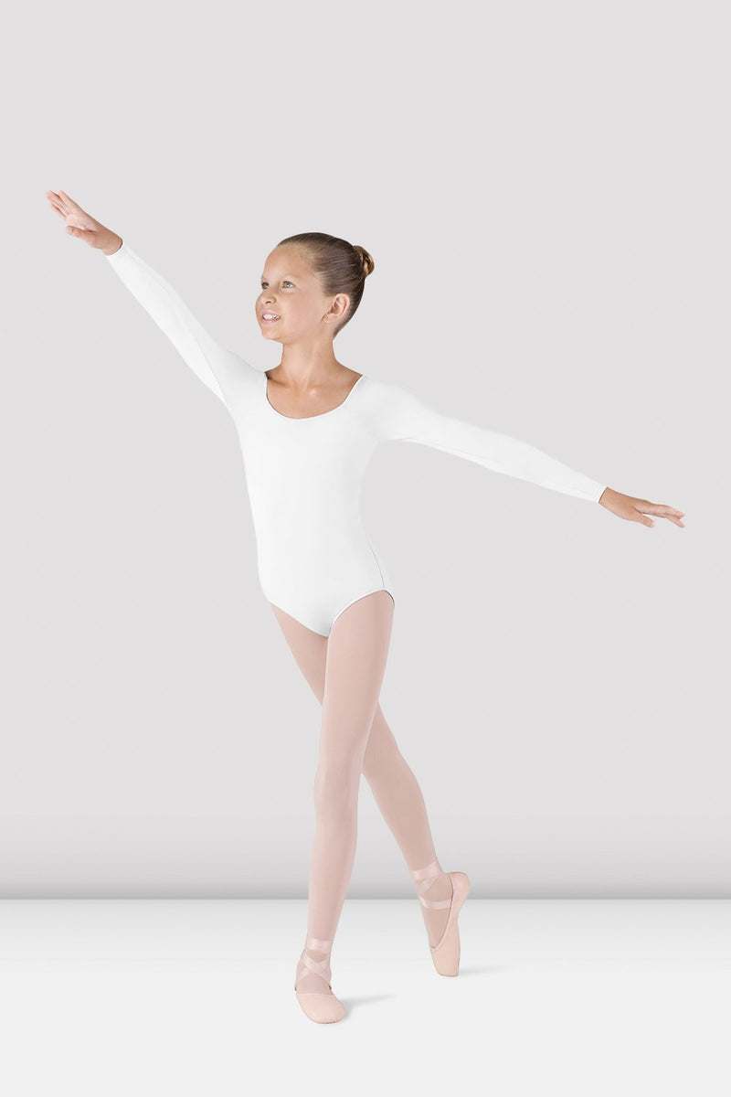 Girls Meglio Long Sleeve Leotard - BLOCH US
