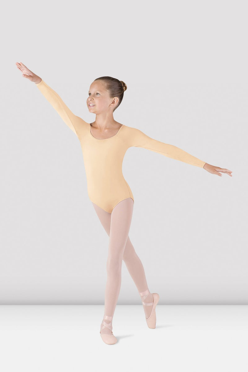 Girls Meglio Long Sleeve Leotard - BLOCH US