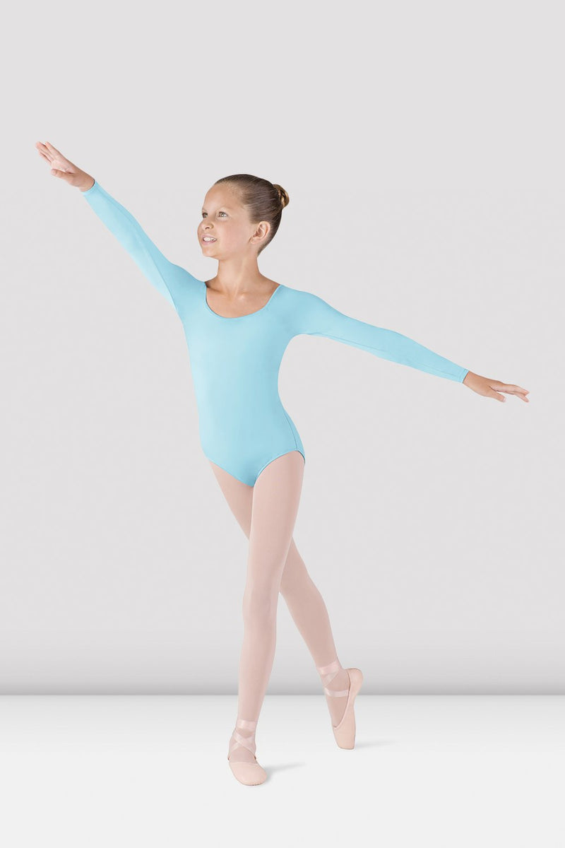 Girls Meglio Long Sleeve Leotard - BLOCH US