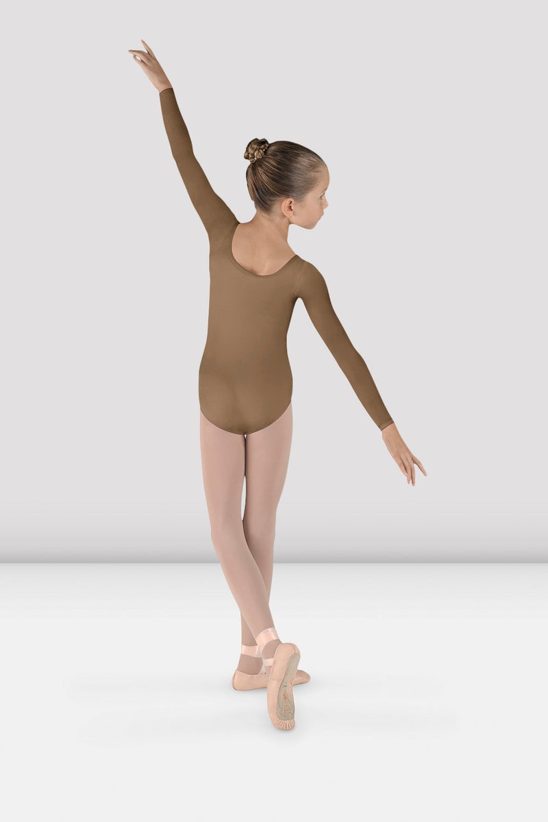 Girls Meglio Long Sleeve Leotard - BLOCH US