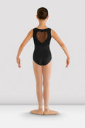 Girls Miame Heart Mesh Leotard - BLOCH US