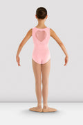 Girls Miame Heart Mesh Leotard - BLOCH US