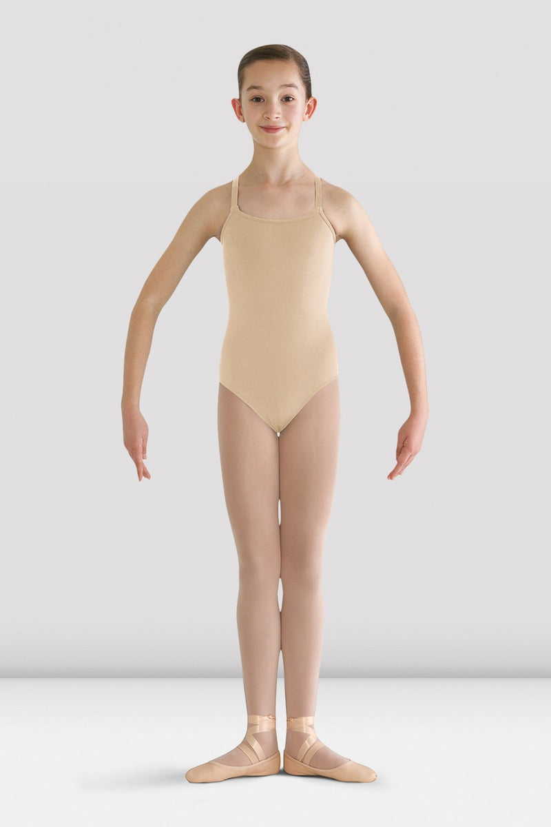 Girls Pranay Adjustable Strap Leotard - BLOCH US