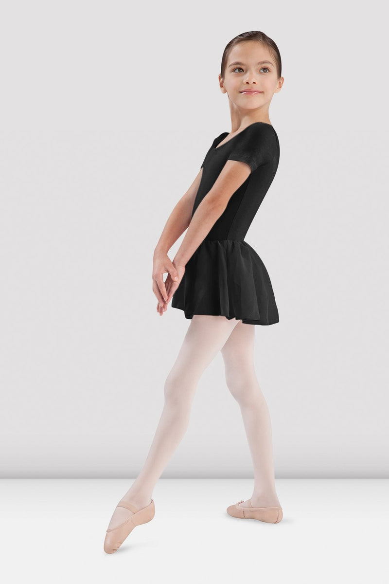 Girls Short Sleeve Skirted Leotard - BLOCH US