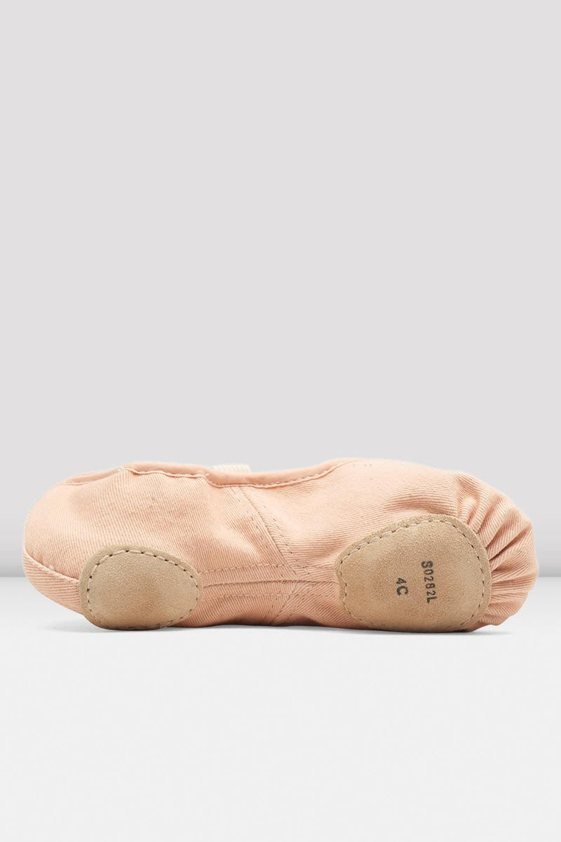 Girls Zenith Stretch Canvas Ballet Shoes - BLOCH US
