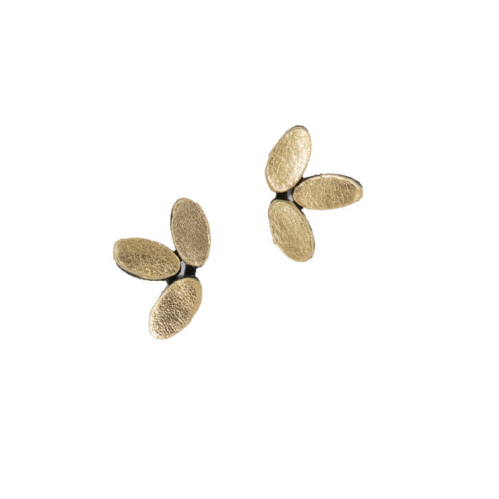 Gold Emma Earrings Small