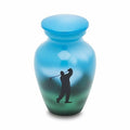 Golf Small/Keepsake 3 Cubic Inches Golfer Funeral Cremation Urn for Ashes