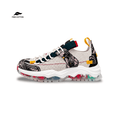 Finn Cotton Sneakers Beige / 39 Graffiti Graffiti Chunky Streetwear Sneakers | Finn Cotton
