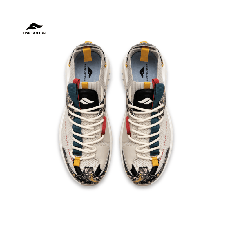 Finn Cotton Sneakers Graffiti Graffiti Chunky Streetwear Sneakers | Finn Cotton