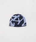 Gramicci Burly Runningman Beanie in Splatter Blue