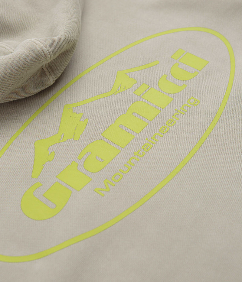 Gramicci Mountaineering Hoodie in Pigment Oat