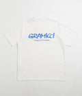 Gramicci Original Freedom T-Shirt in White and Blue