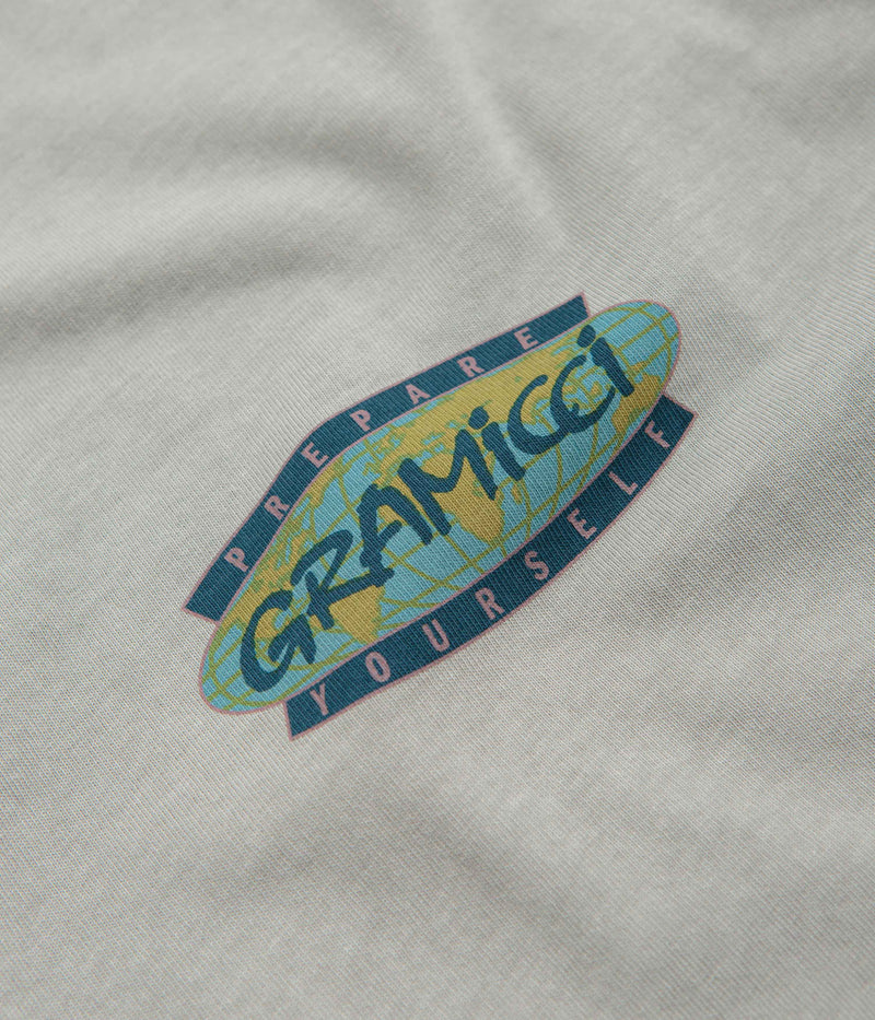 Gramicci Prepare Yourself T-Shirt in Pigment Slate