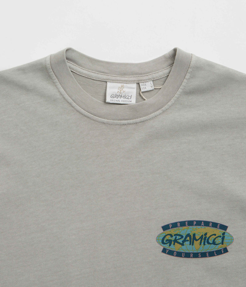 Gramicci Prepare Yourself T-Shirt in Pigment Slate