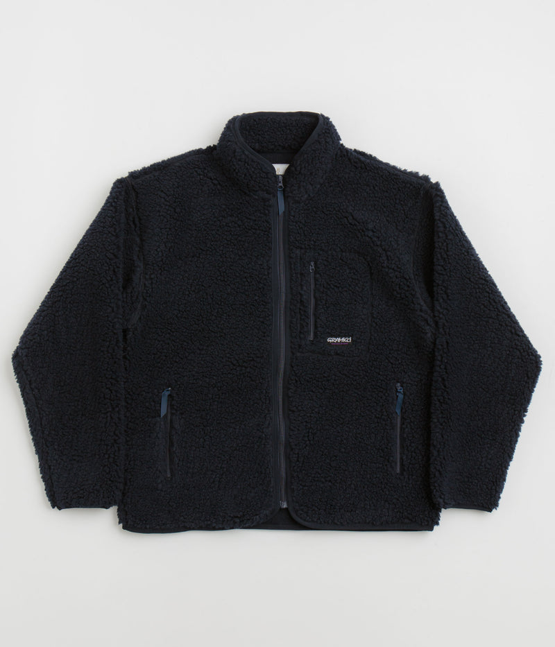 Gramicci Sherpa Jacket in Navy and Navy