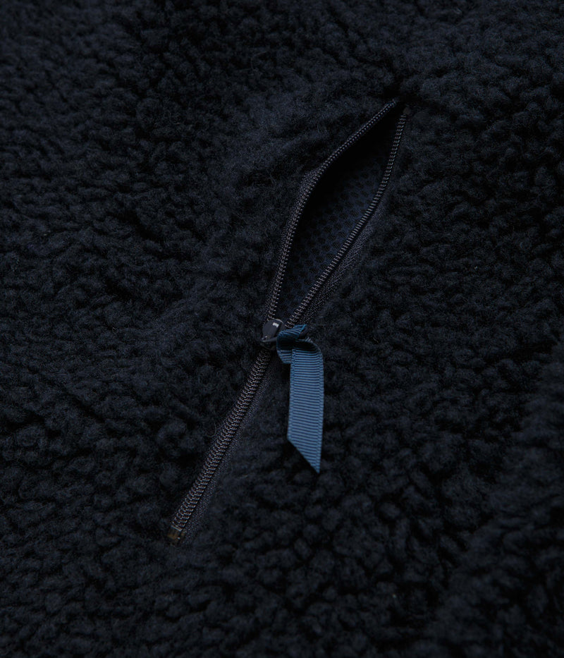 Gramicci Sherpa Jacket in Navy and Navy