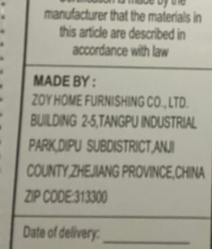 Gray Power Reclining Chair by Zoe Home Furnishings Co. Ltd.