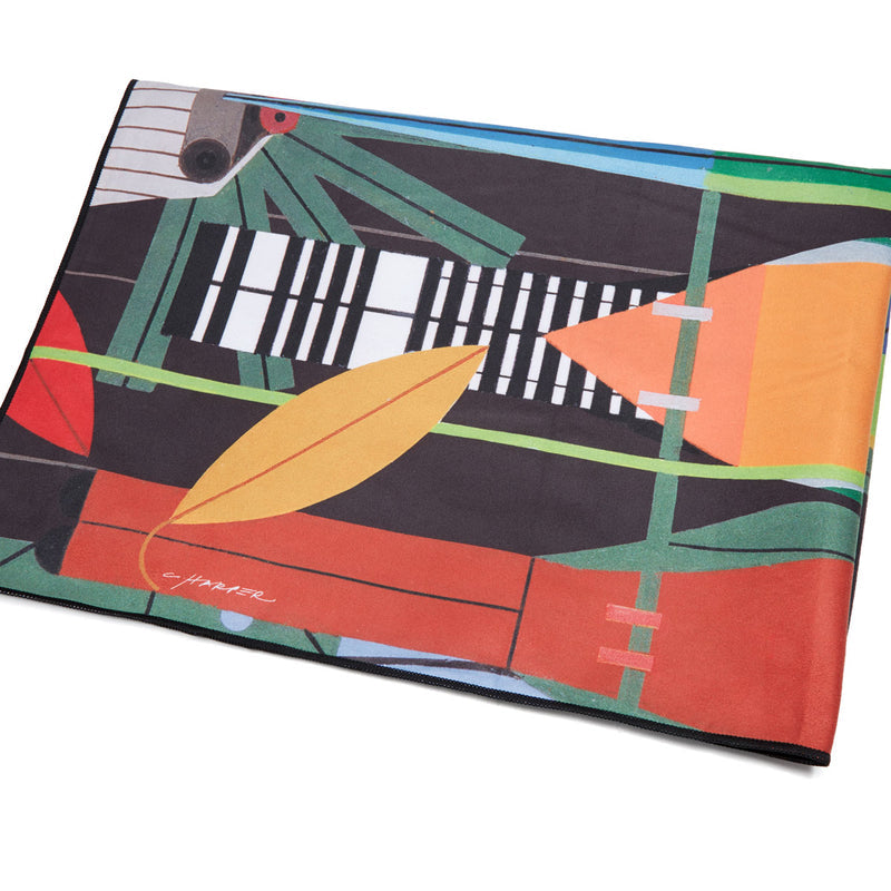 Habitat Charley Harper Monteverde Yoga Towel - Multi