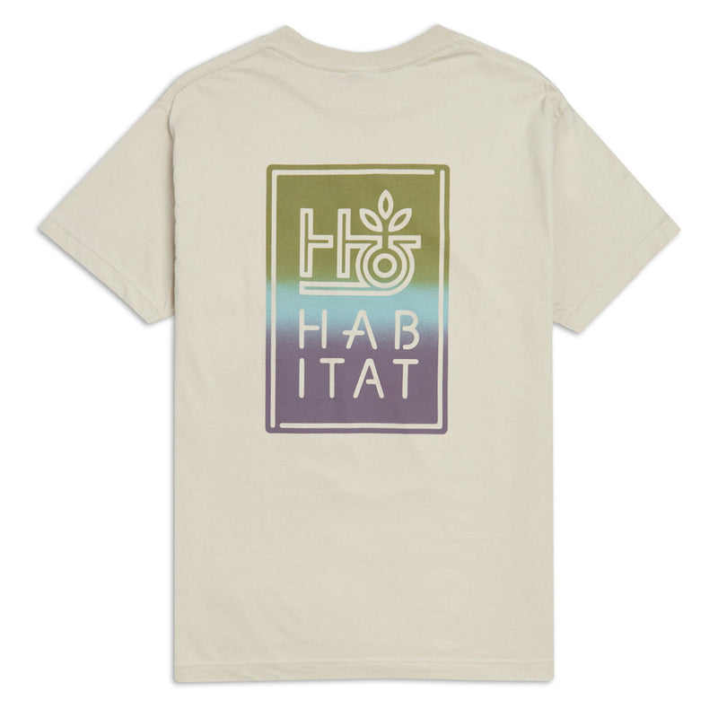 Habitat Pod Stencil Pocket T-Shirt - Off White