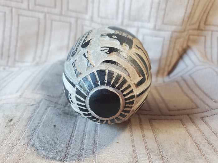 Hand Carved Stone Egg