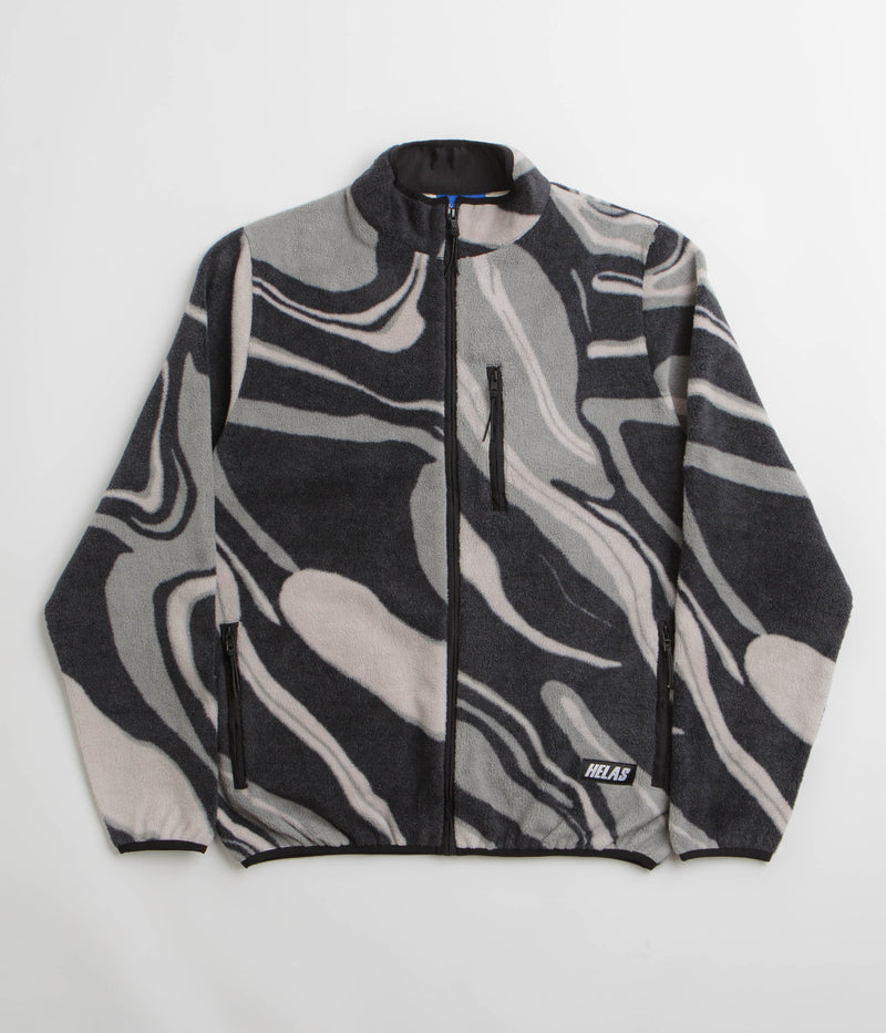 Helas Avalanche Fleece in Grey and Black