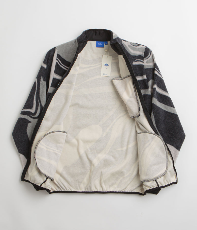 Helas Avalanche Fleece in Grey and Black