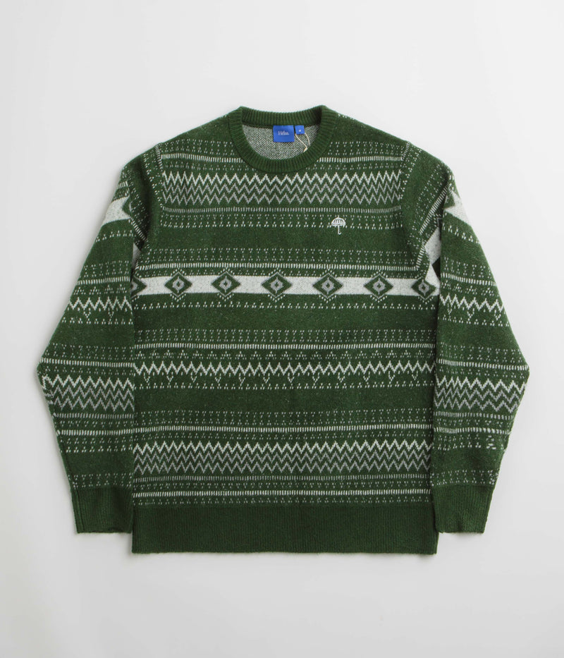 Helas Chalet Crewneck Sweatshirt in Green