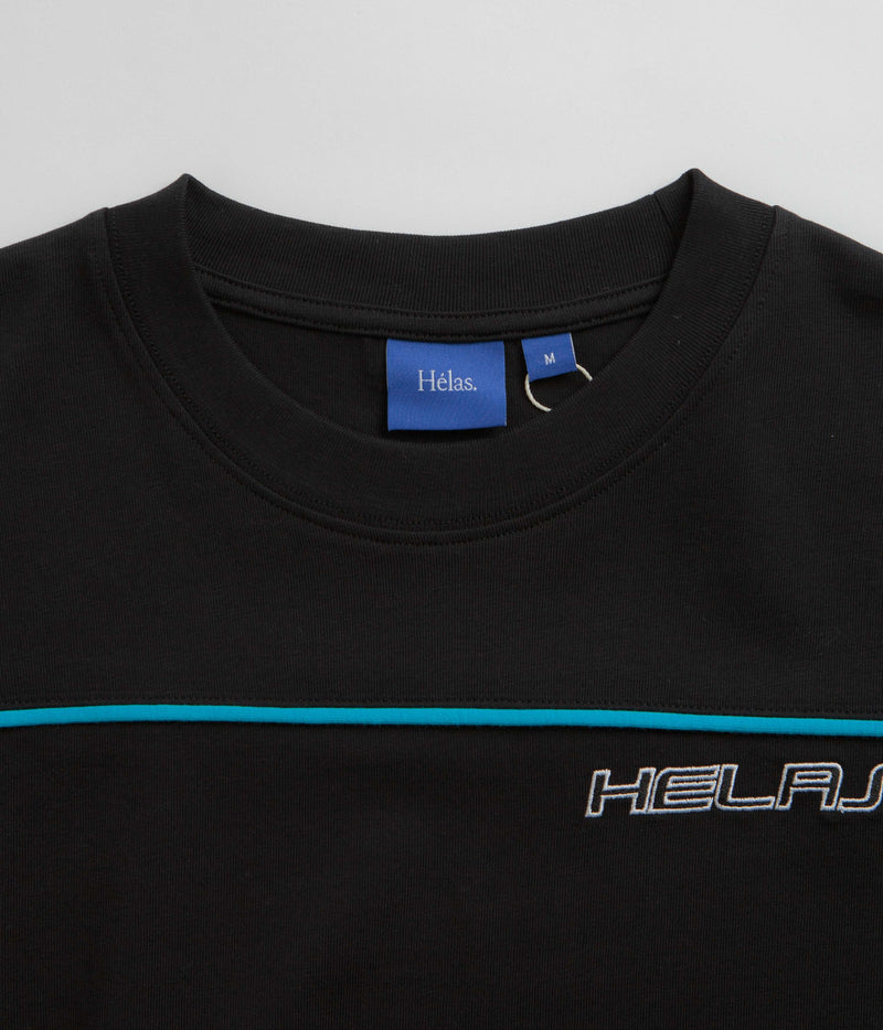 Helas Line Long Sleeve T-Shirt in Black