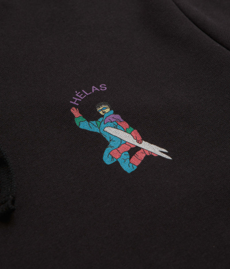 Helas Splash Hoodie in Black