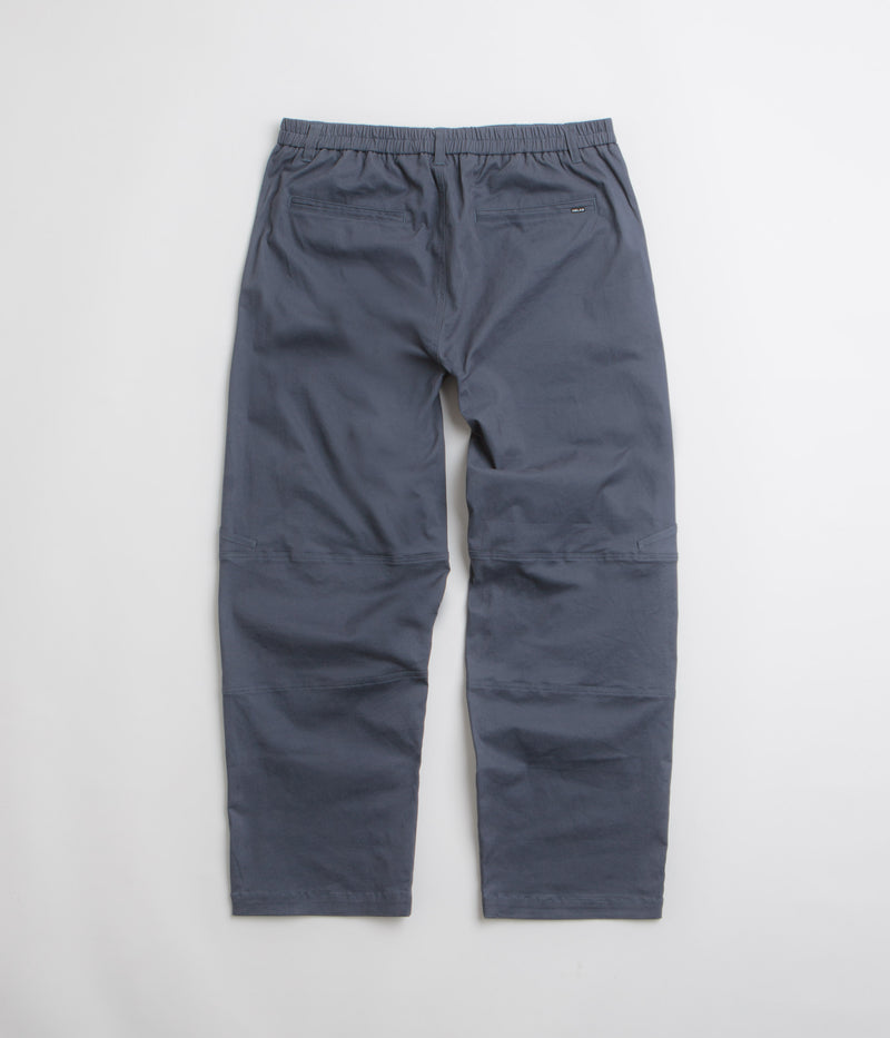 Helas Station Utility Pants in Grey Blue