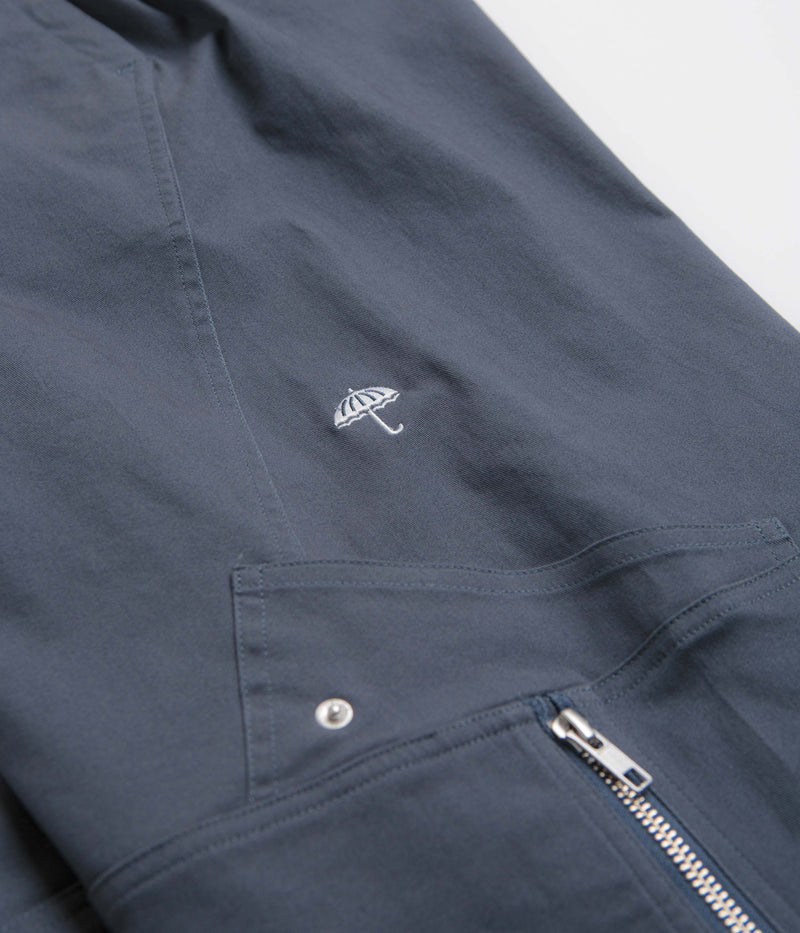 Helas Station Utility Pants in Grey Blue