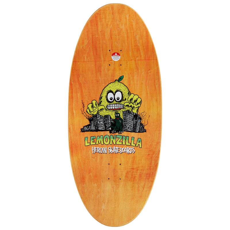 Heroin Lemonzilla Skateboard Complete - 13.50"